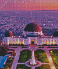 Griffith Observatory Los Angeles Diamond Painting