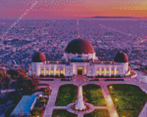 Griffith Observatory Los Angeles Diamond Painting