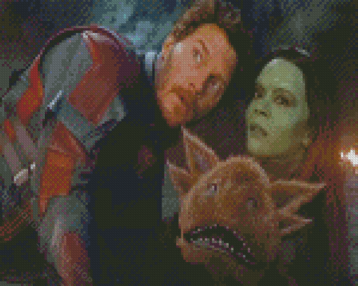 Guardians Galaxy Characters Diamond Painting