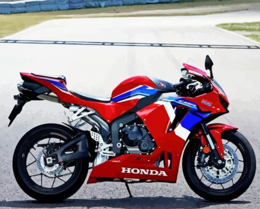 Honda 600 RR Motorcycle Diamond Painting