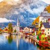 Hallstatt Lake Austria Diamond Painting