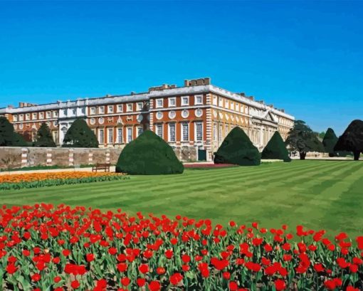 Hampton Court England Diamond Painting