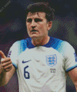 Harry Maguire Player Diamond Painting