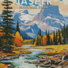 Jasper Park Poster Diamond Painting