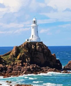 Jersey Lighthouse Diamond Painting