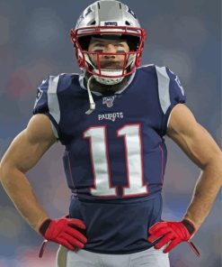 Julian Edelman Player Diamond Painting