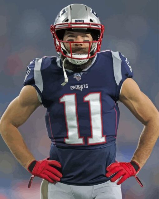 Julian Edelman Player Diamond Painting