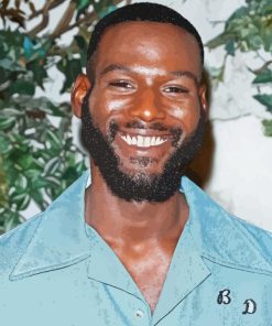 Kofi Siriboe Smiling Diamond Painting