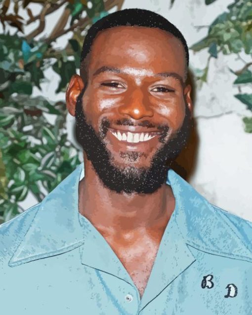 Kofi Siriboe Smiling Diamond Painting