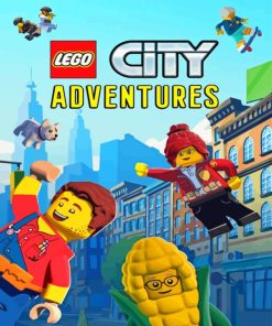 LEGO City Adventures Poster Diamond Painting