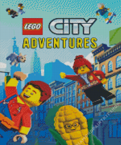 LEGO City Adventures Poster Diamond Painting