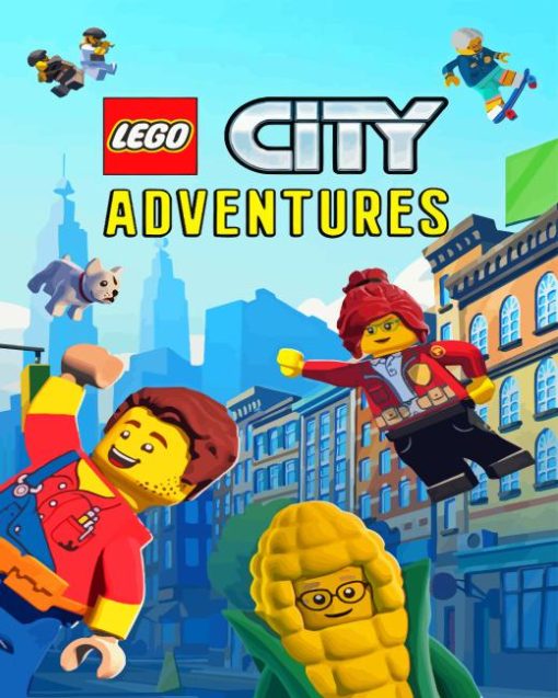 LEGO City Adventures Poster Diamond Painting