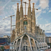 La Sagrada Familia Diamond Painting