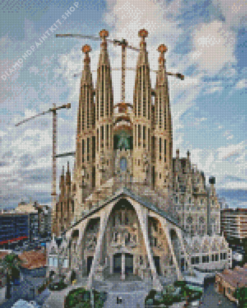 La Sagrada Familia Diamond Painting