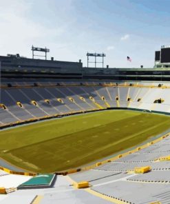 Lambeau Field Stadium Diamond Painting