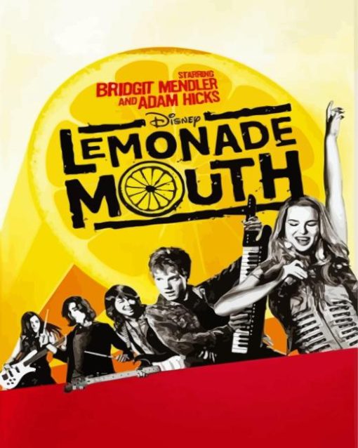 Lemonade Mouth Poster Diamond Painting