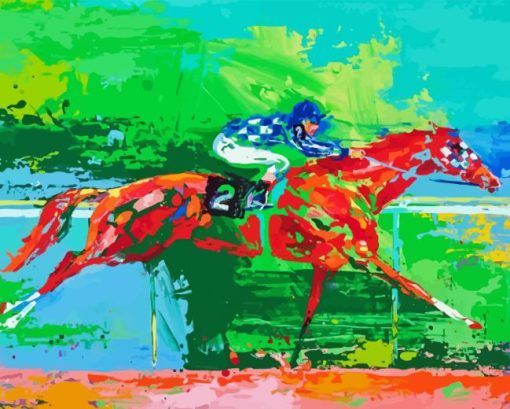 Leroy Neiman Rodeo Diamond Painting