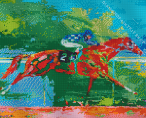 Leroy Neiman Rodeo Diamond Painting