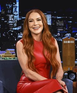 Lindsay Lohan Diamond Painting