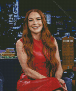 Lindsay Lohan Diamond Painting