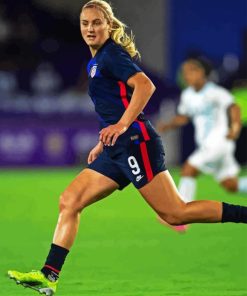 Lindsey Horan Player Diamond Painting