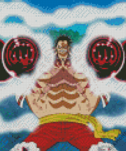 Luffy Gear 4 Character Diamond Painting