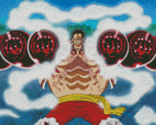 Luffy Gear 4 Character Diamond Painting