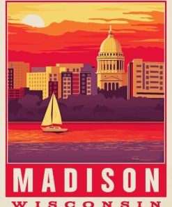 Madison Wisconsin Diamond Painting