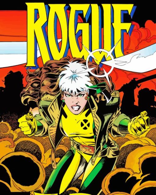 Marvel Comics Rogue Poster Diamond Painting