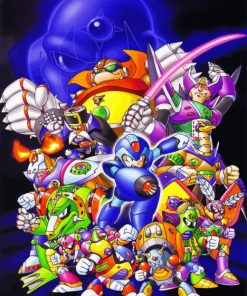 Mega Man X Diamond Painting