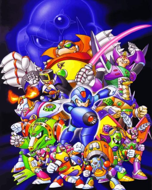 Mega Man X Diamond Painting