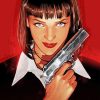 Mia Wallace Character Diamond Painting