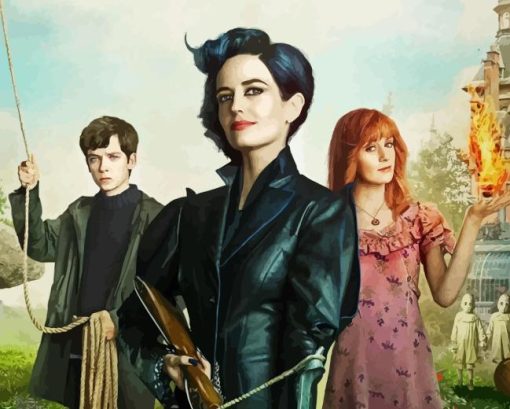 Miss Peregrine Characters Diamond Painting