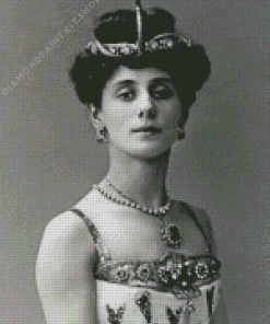Monochrome Anna Pavlova Diamond Painting