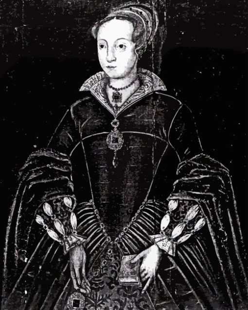 Monochrome Lady Jane Grey Diamond Painting