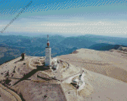 Mont Ventoux Lighthouse Diamond Painting