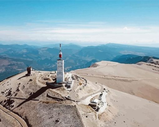 Mont Ventoux Lighthouse Diamond Painting