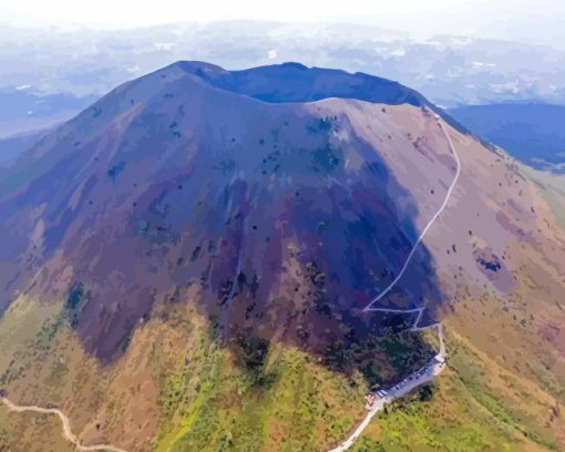 Mount Vesuvius Diamond Painting