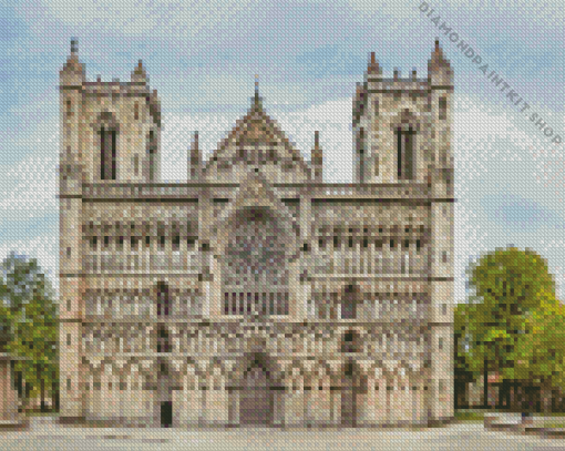 Nidaros Cathedral Trondheim Diamond Painting