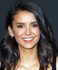 Nina Dobrev Actress Diamond Painting