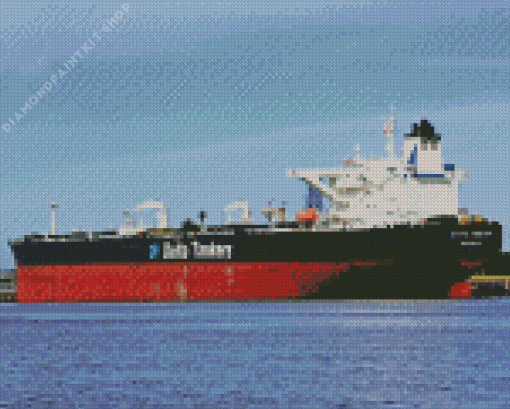 Ocean Tanker Diamond Painting