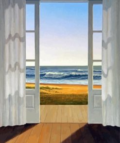 Open Door To Sea Diamond Painting