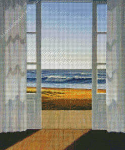 Open Door To Sea Diamond Painting