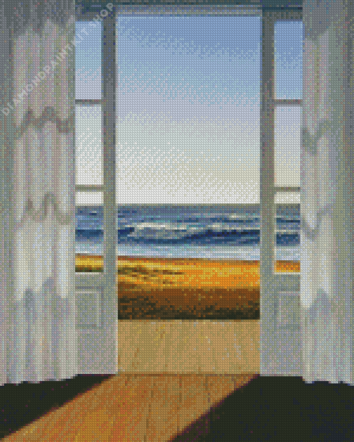 Open Door To Sea Diamond Painting