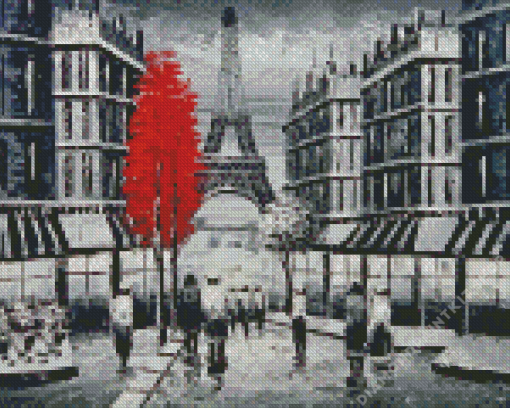 Paris Street View Diamond Painting