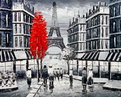 Paris Street View Diamond Painting