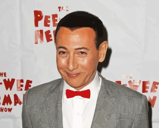 Pee Wee Herman Actor Diamond Painting