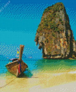 Phra Nang Cave Beach Diamond Painting