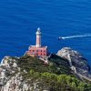 Punta Carena Lighthouse Italy Diamond Painting