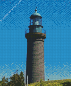 Queenscliff Black Lighthouse Diamond Painting